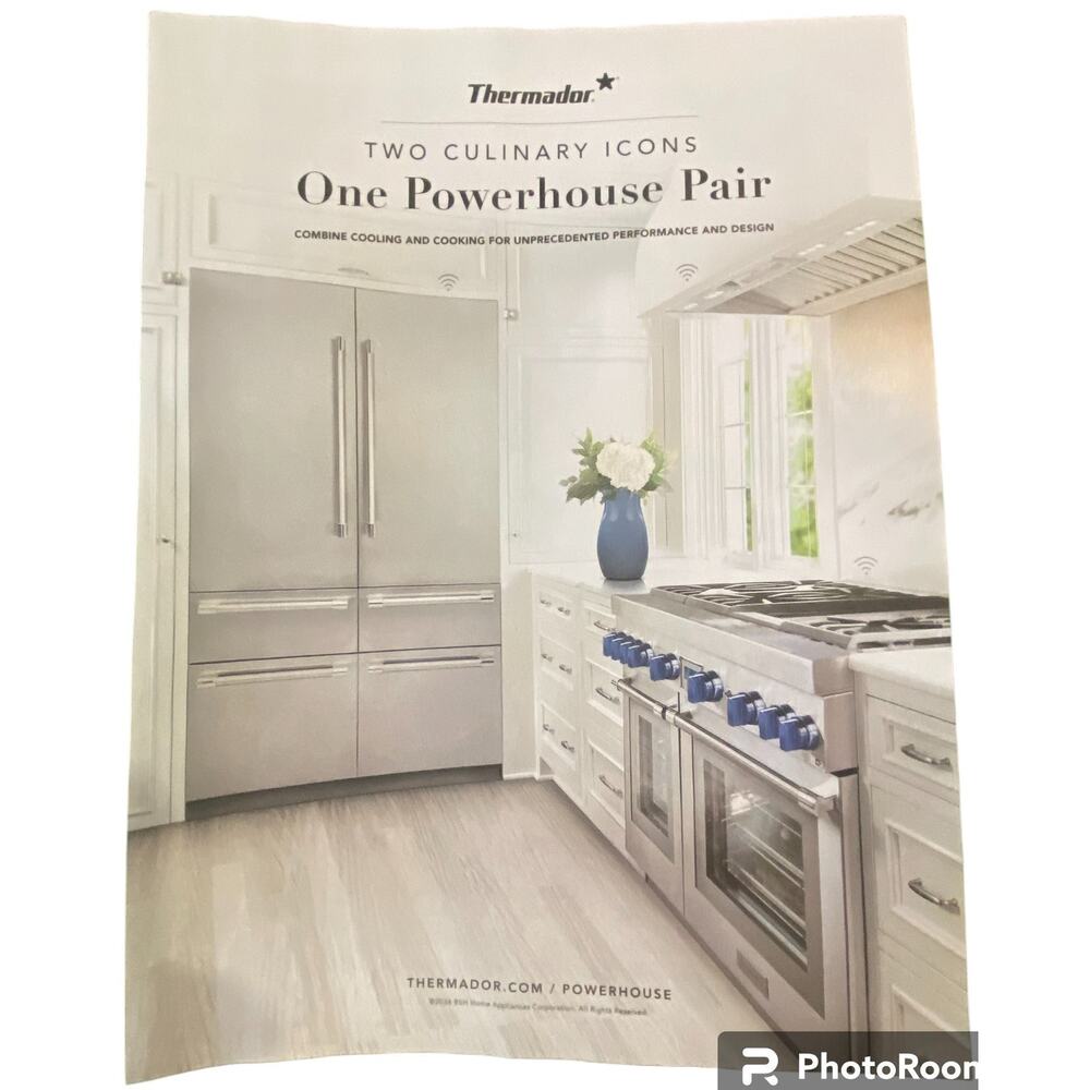 Thermador Print Ad Campaign Spring 2024 8x10 Frame Ready Original Magazine